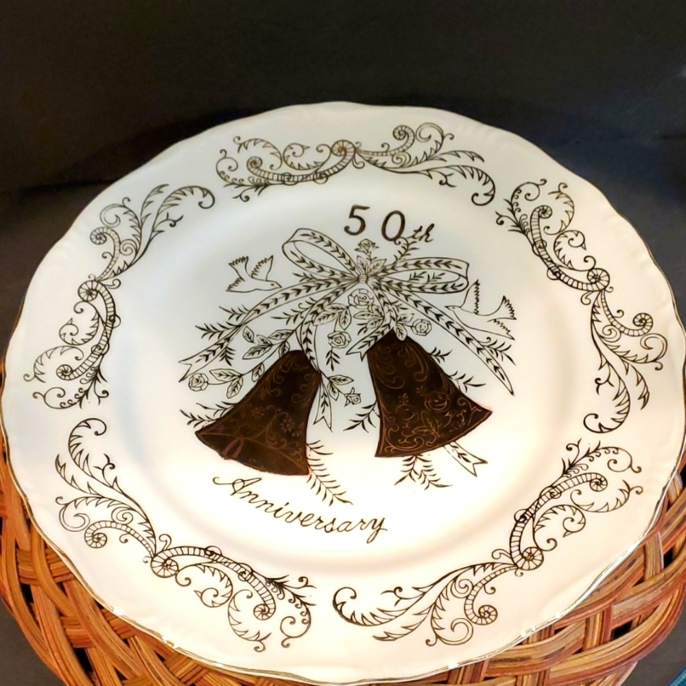 50th Anniversary Porcelain Plate